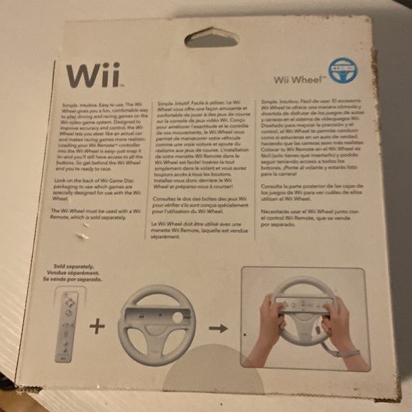 Wii Wheel new in box. Never used. - Picture 4 of 4